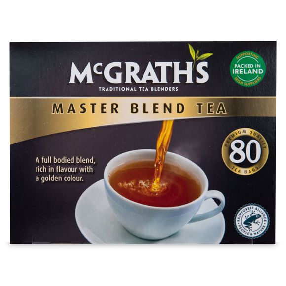 Master Blend Tea 250g 80 Pack Mcgrath's